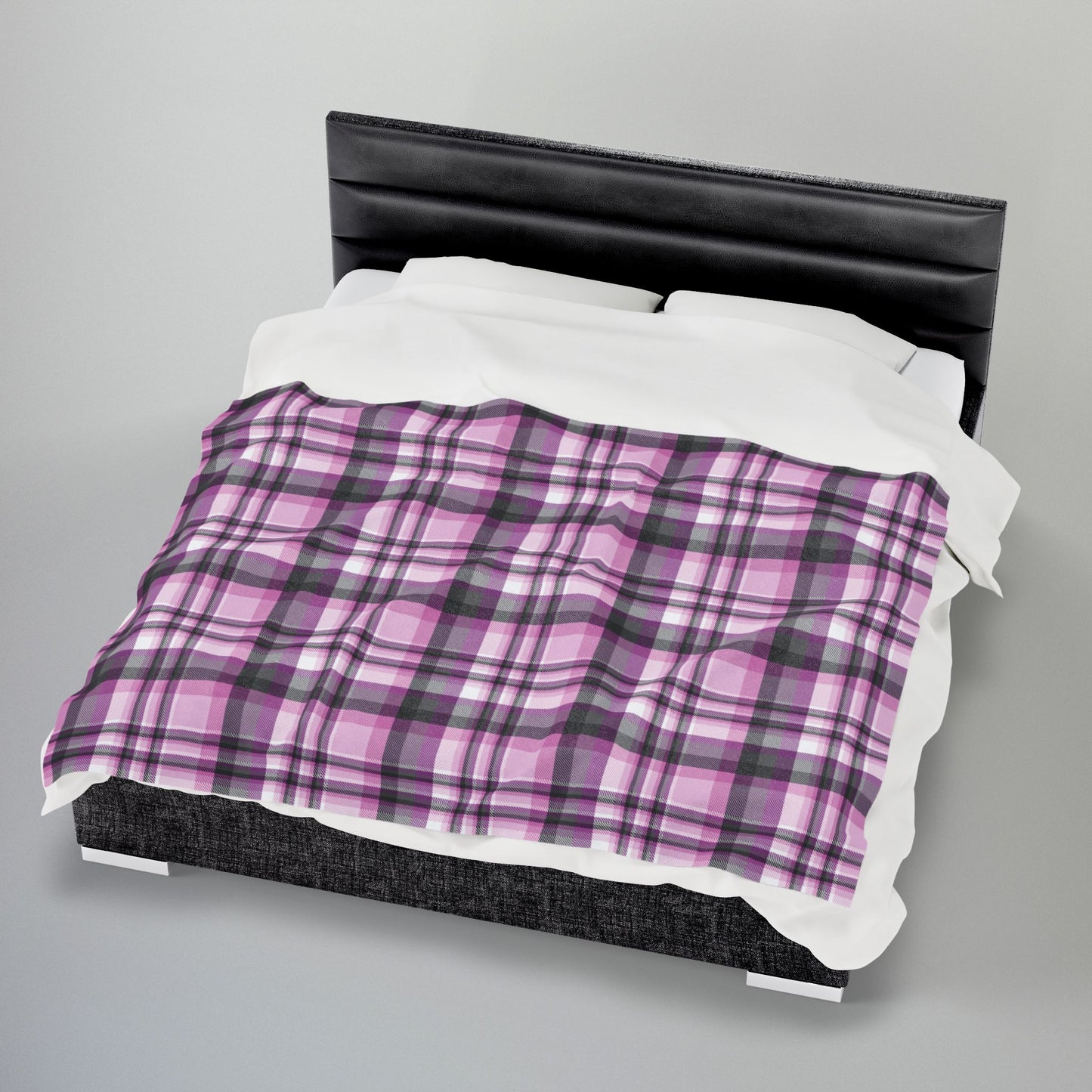 Straight Queer Pride Plaid Velveteen Plush Blanket