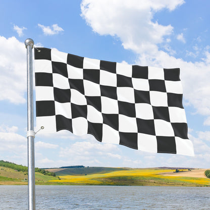 Checker Flag with Grommets