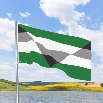 Aegoromantic Pride Flag with Grommets
