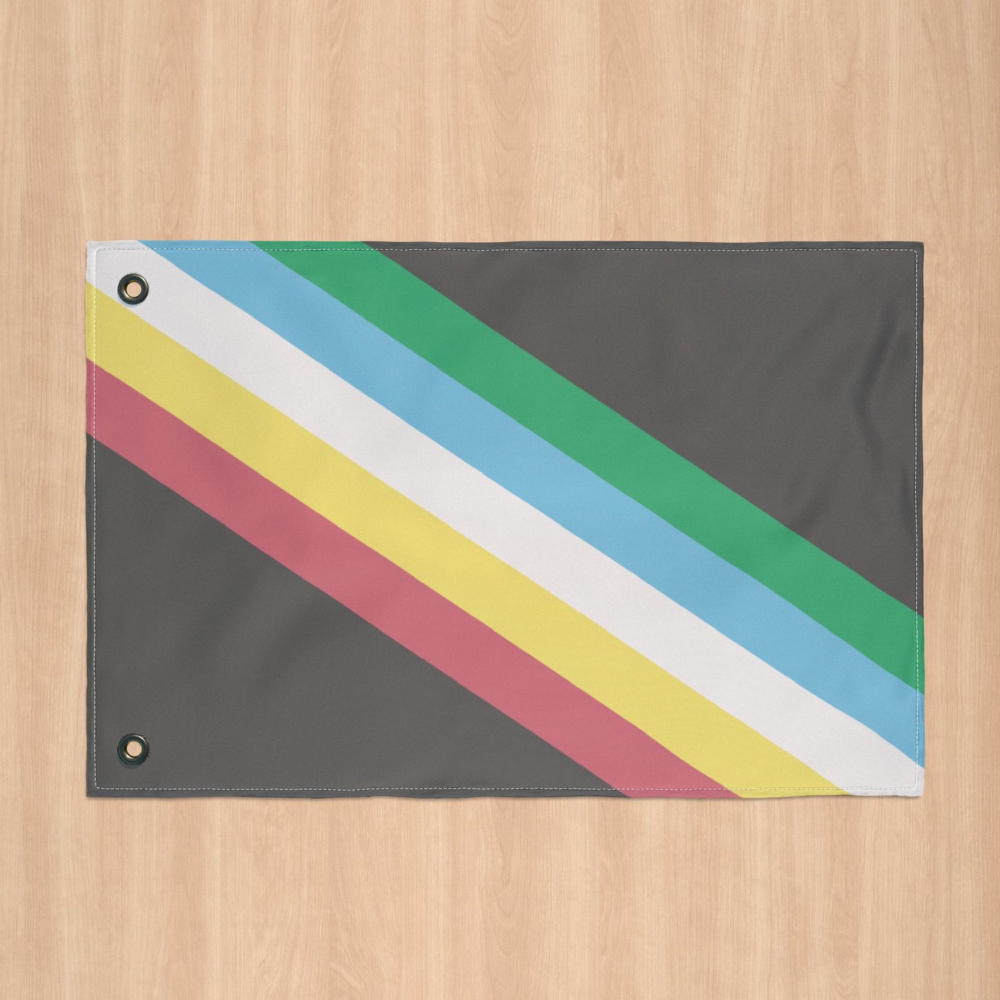 Disability Pride Flag with Grommets