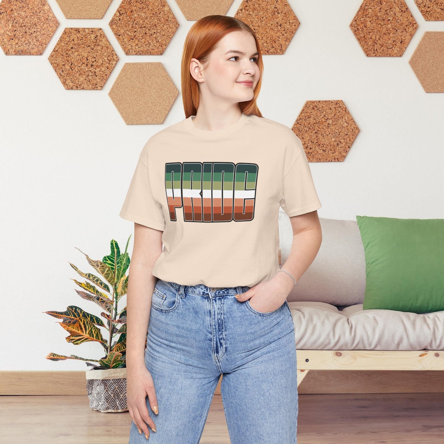 Soft Cream Nebulasexual Pride Tee