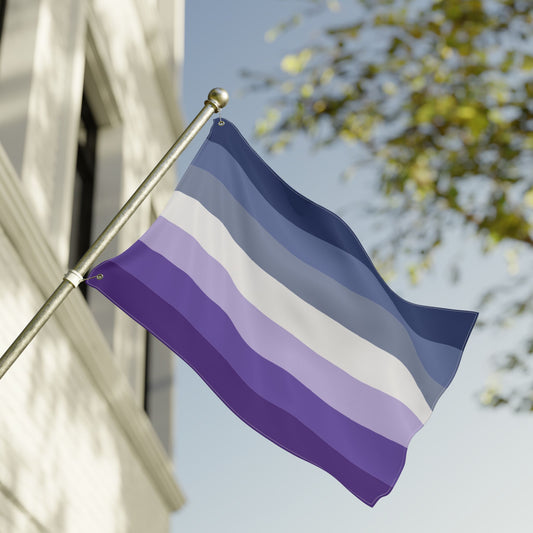 24'' × 36'' Butch Blue Double-Sided Pride Flag with Grommets