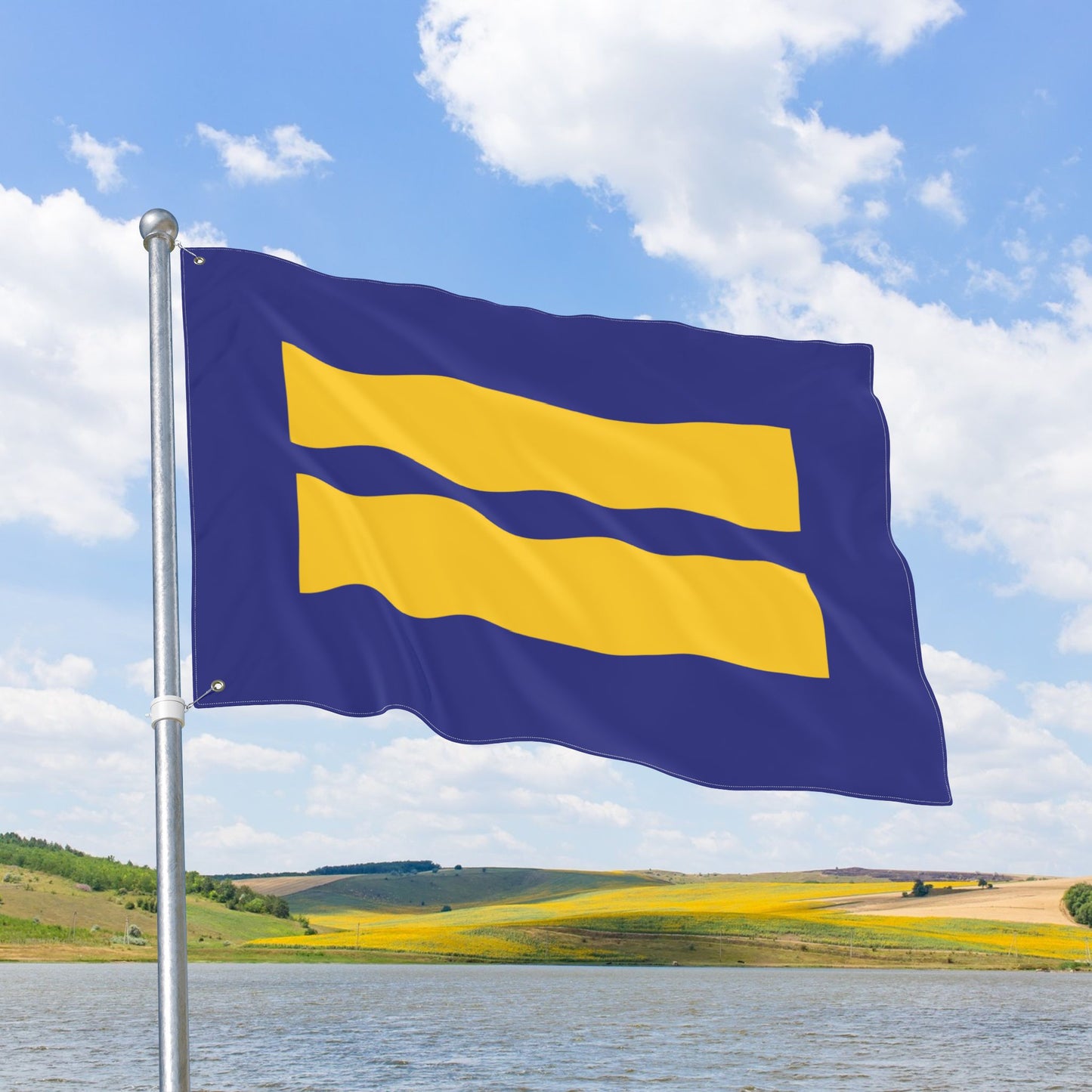 Human Rights & Equality Flag with Grommets