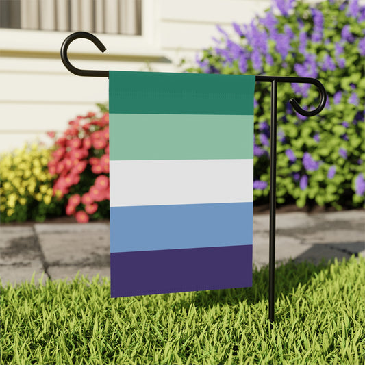12'' × 18'' Gay Men Pride 5-Stripe Garden Flag Banner