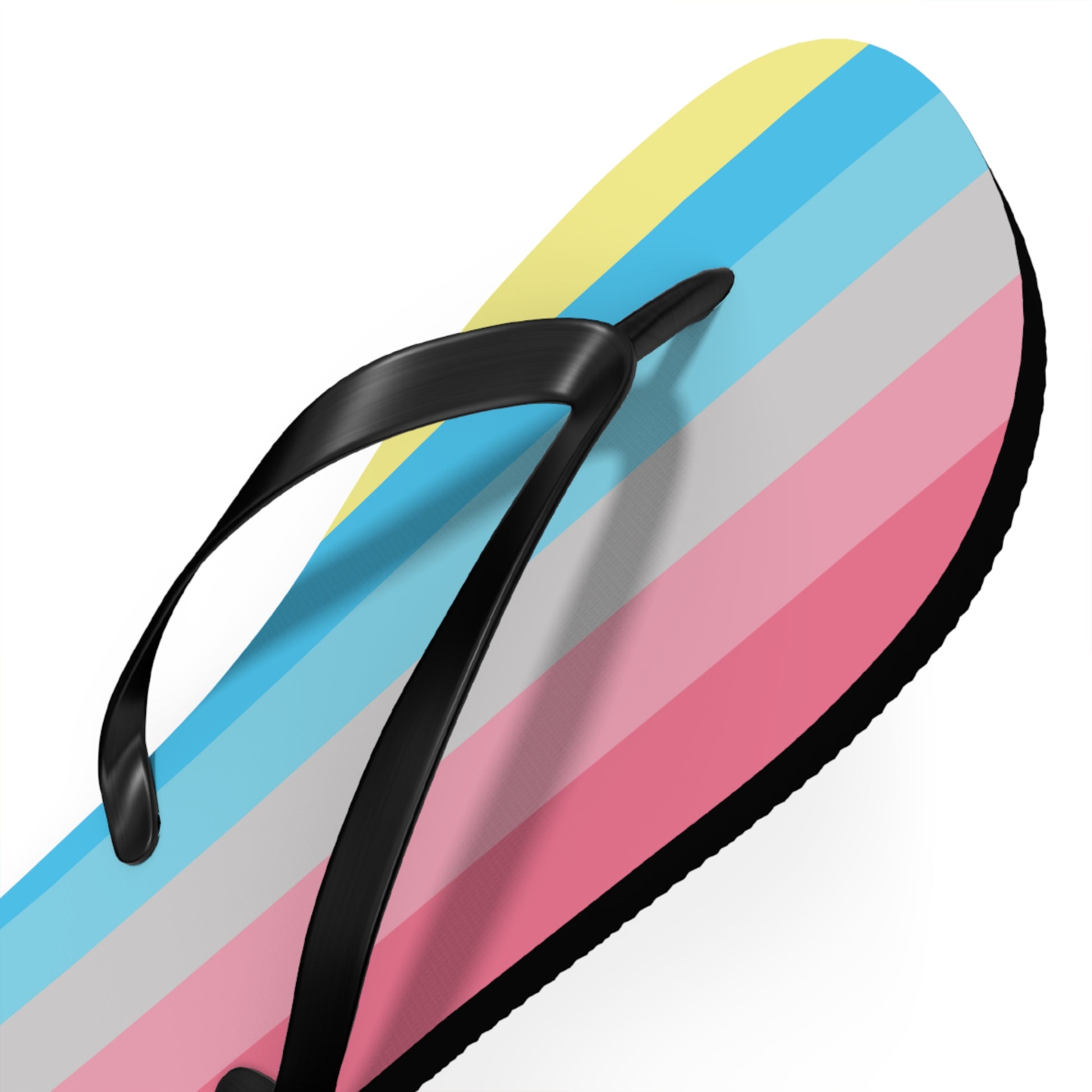 Genderflux Pride Flip Flops