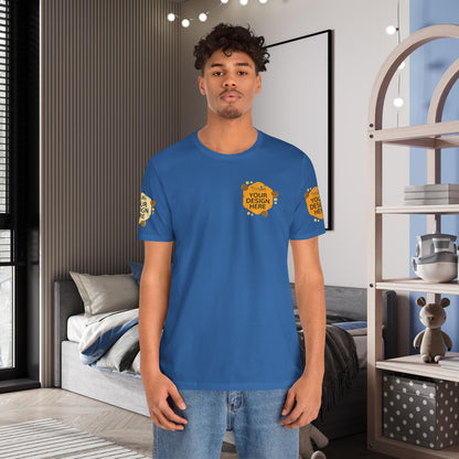 Custom Blue & Teal Tees for BELLA+CANVAS® 3001