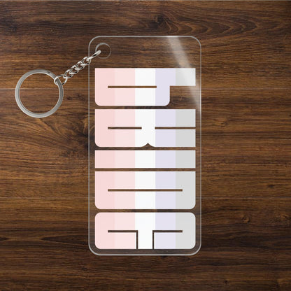 Cupioromantic Pride Keychains