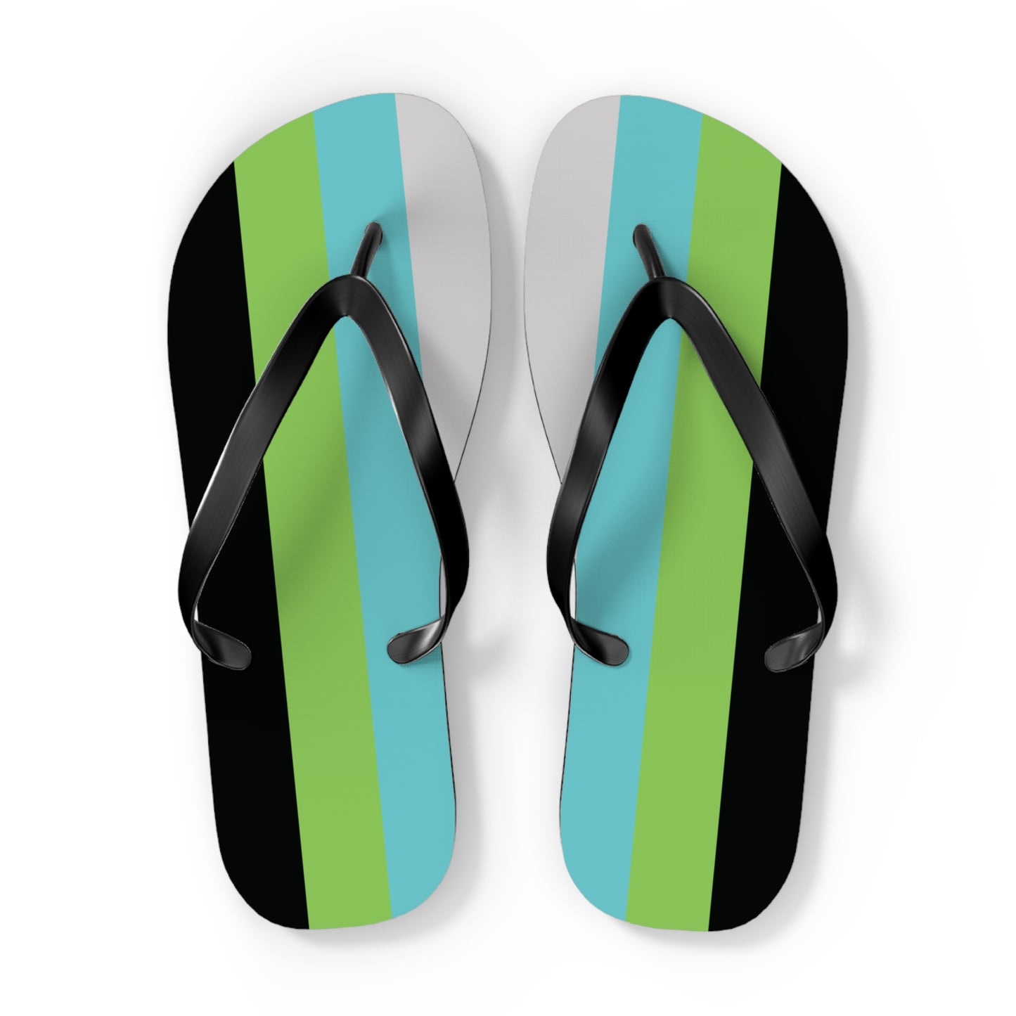 Quoiromantic Pride Flip Flops