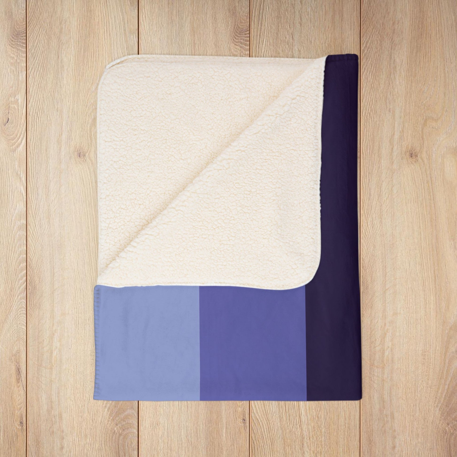 Fleece Sherpa Omnisexual Pride Flag Blanket