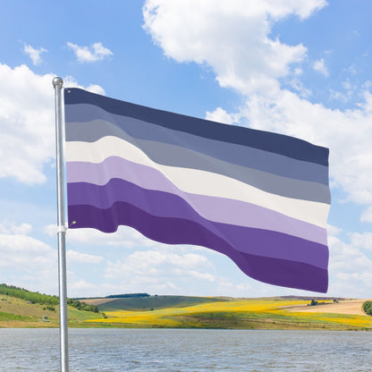 Butch Blue Double-Sided Pride Flag with Grommets