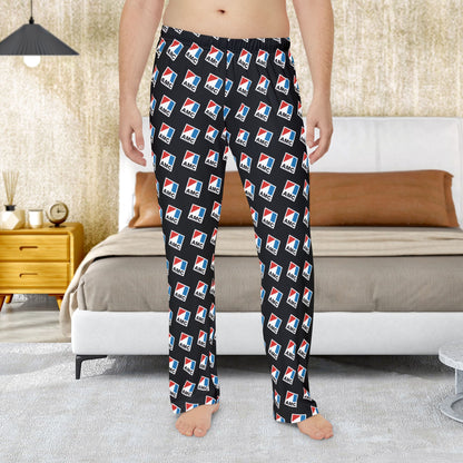 Men’s AMC Logo Black Pajama Pants