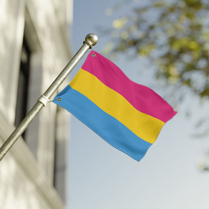 12'' × 18'' Pansexual Pride Flag with Grommets