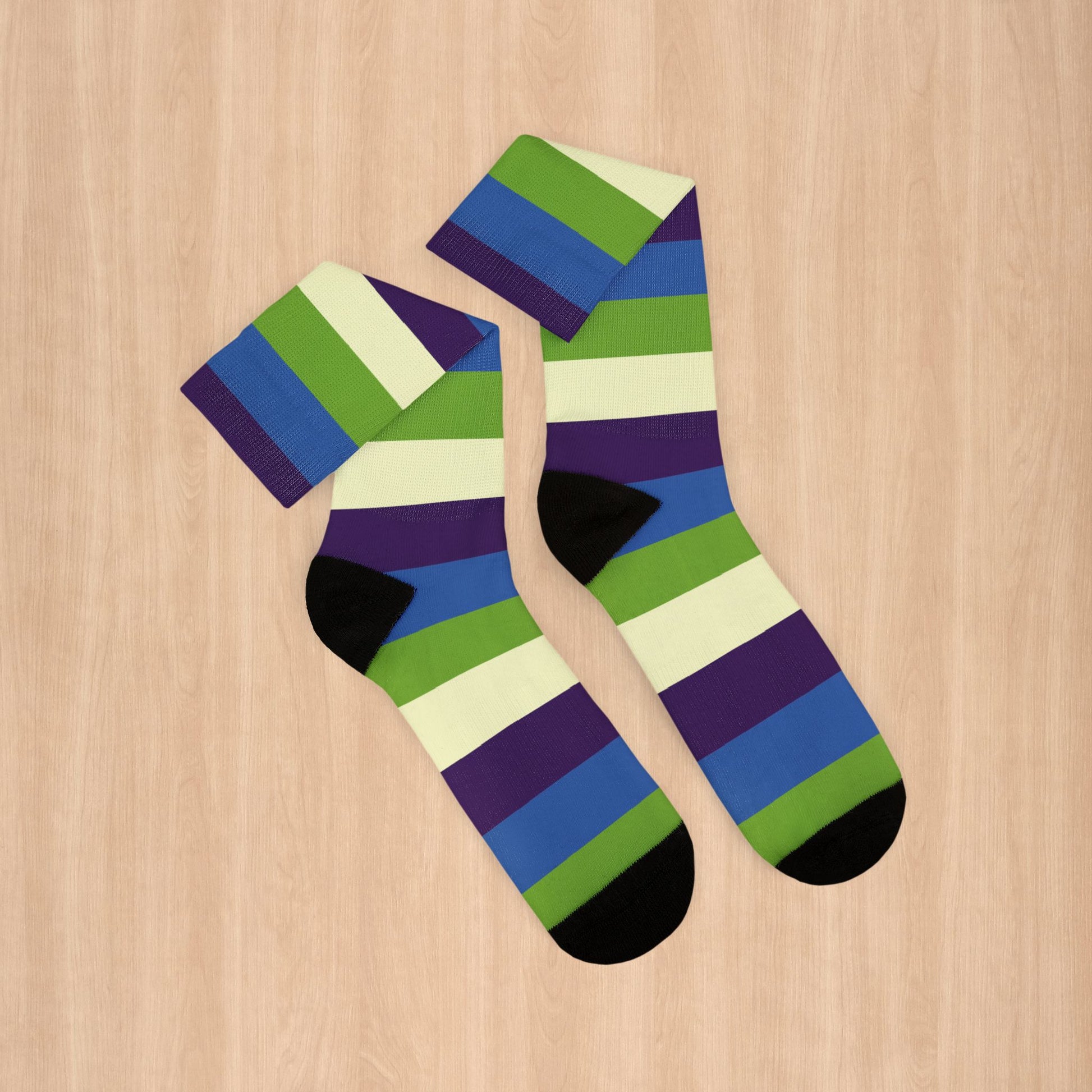 Aplatonic Pride Socks