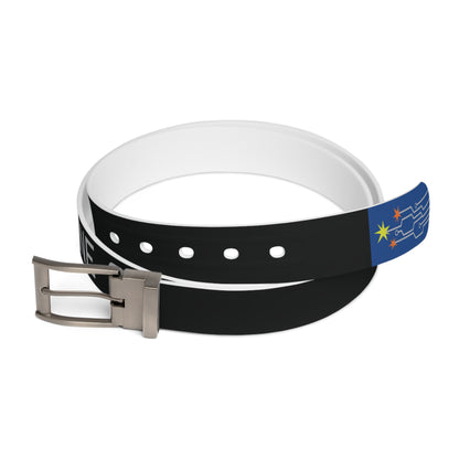 Black Irvine Ondrey Engineering Logo Belt