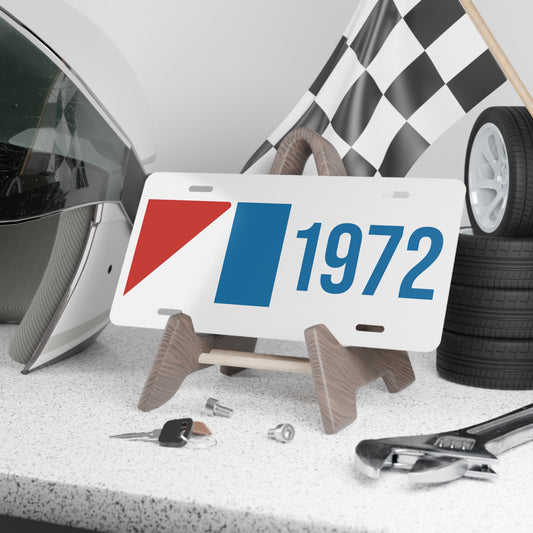 AMC Logo Personalized Blue Year Vanity Plates