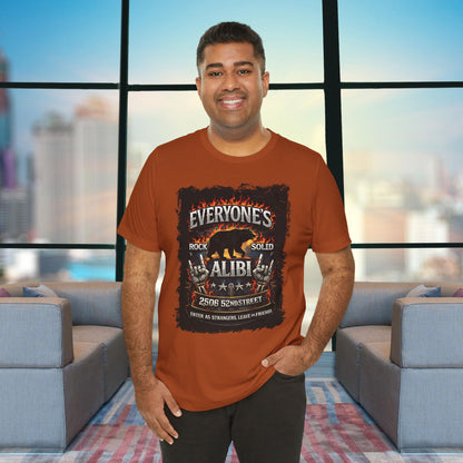 Everyone's Alibi Bear T-Shirt