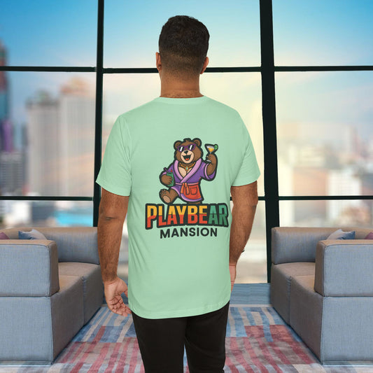 Playbear Mansion Tee (Back Graphic)