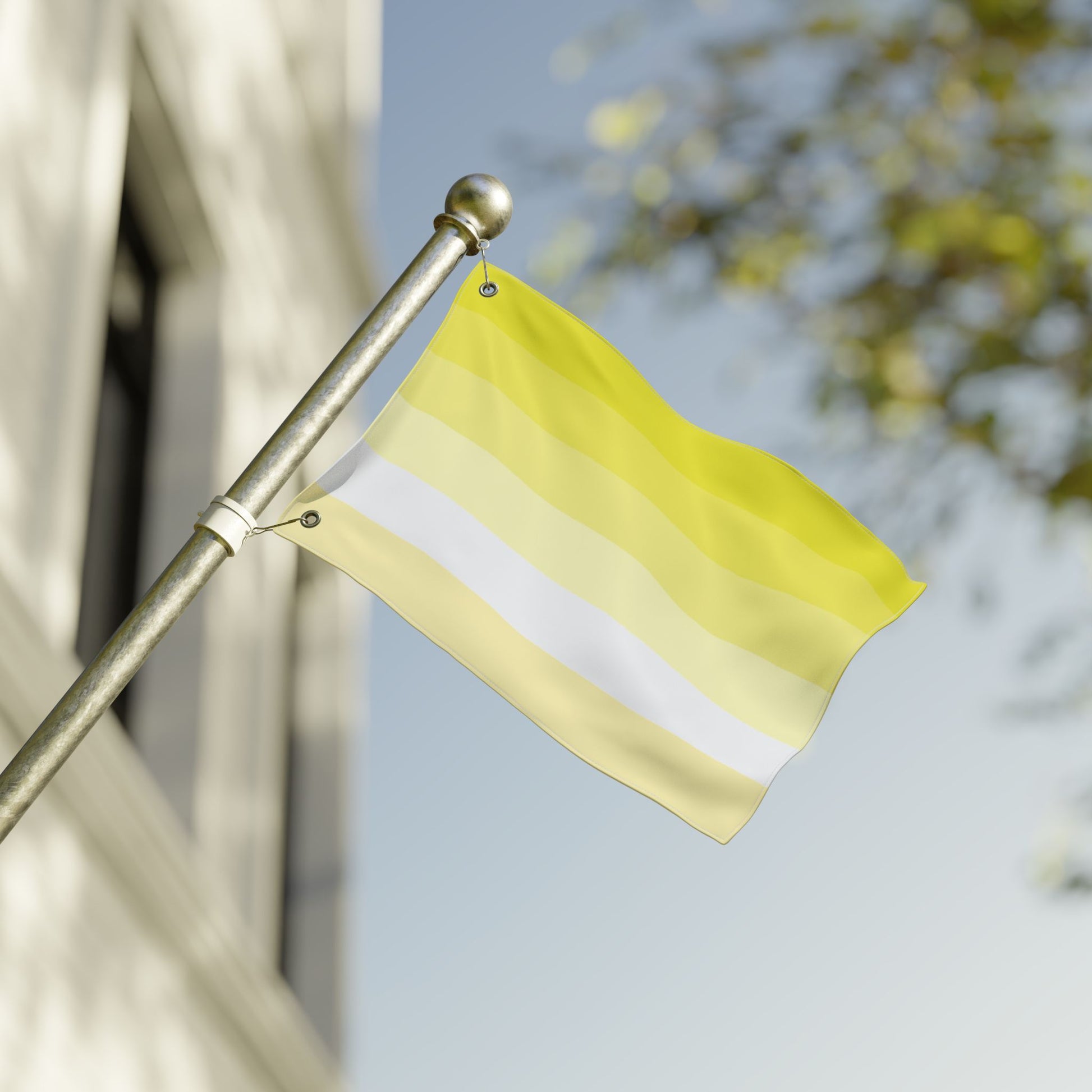 12'' × 18'' Saturnic Double-Sided Pride Flag with Grommets