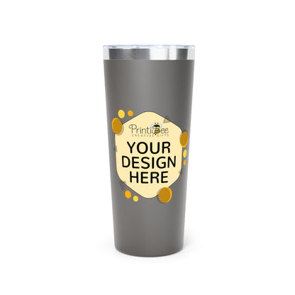 Custom 22oz Insulated Copper Tumbler