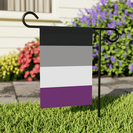 Asexual Pride Garden Flag Banner