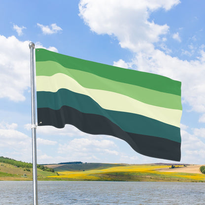 Aromantic Spectrum Pride Flag with Grommets