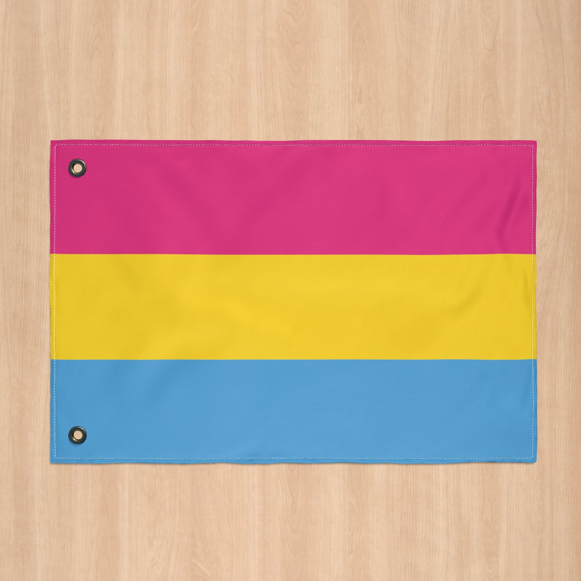 Pansexual Pride Flag with Grommets