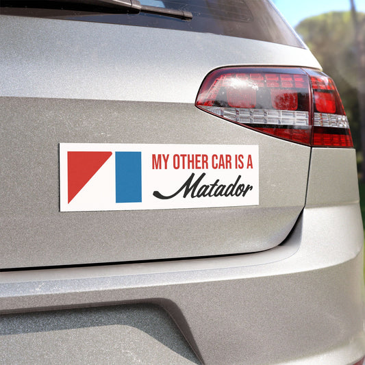 My Other Car is a Matador, AMC Logos Custom Car Magnet