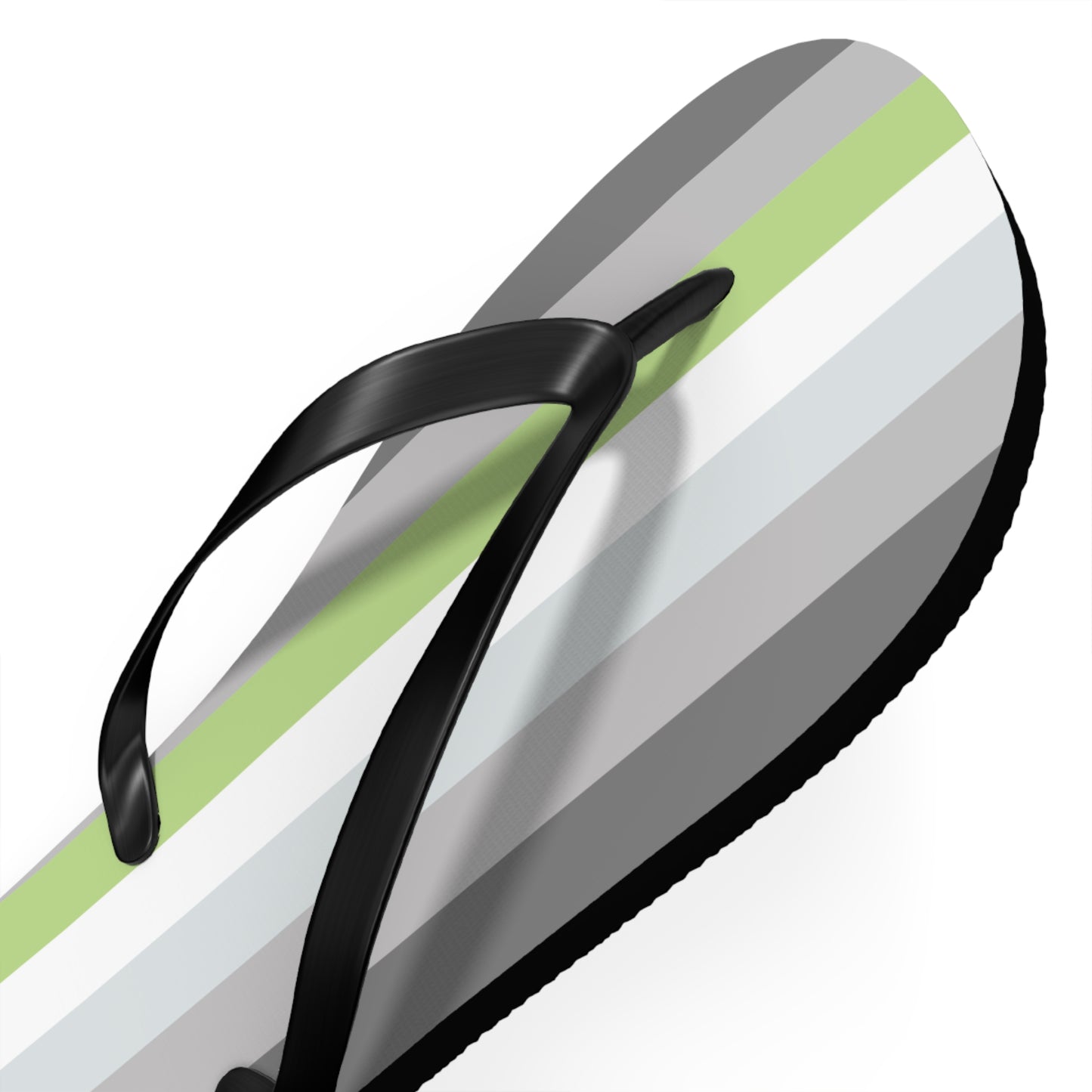 Demiagender Pride Flip Flops