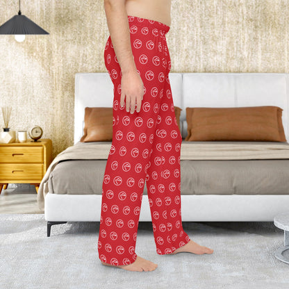 Men’s AMC Rambler Logo Red Pajama Pants