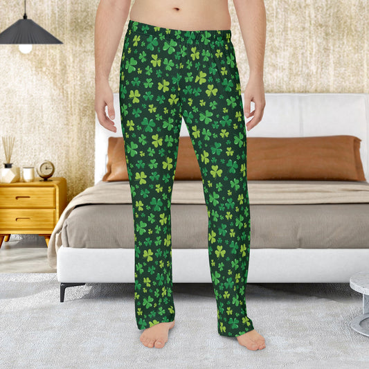 St. Patrick’s Day Shamrocks Men’s Lounge Pants