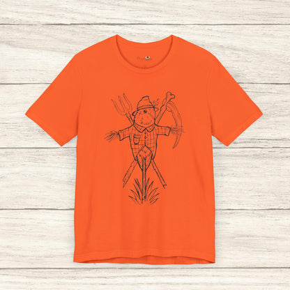 Scarecrow Lovebird, Line Art Tee