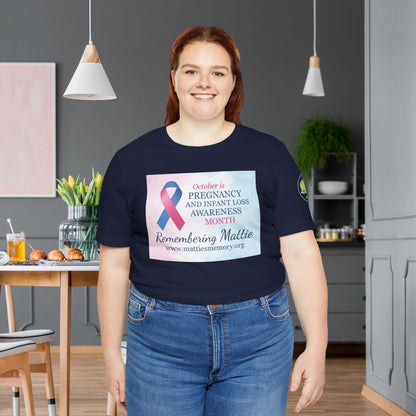 Pregnancy & Infant Loss Awareness Tee • Mattie's Memory