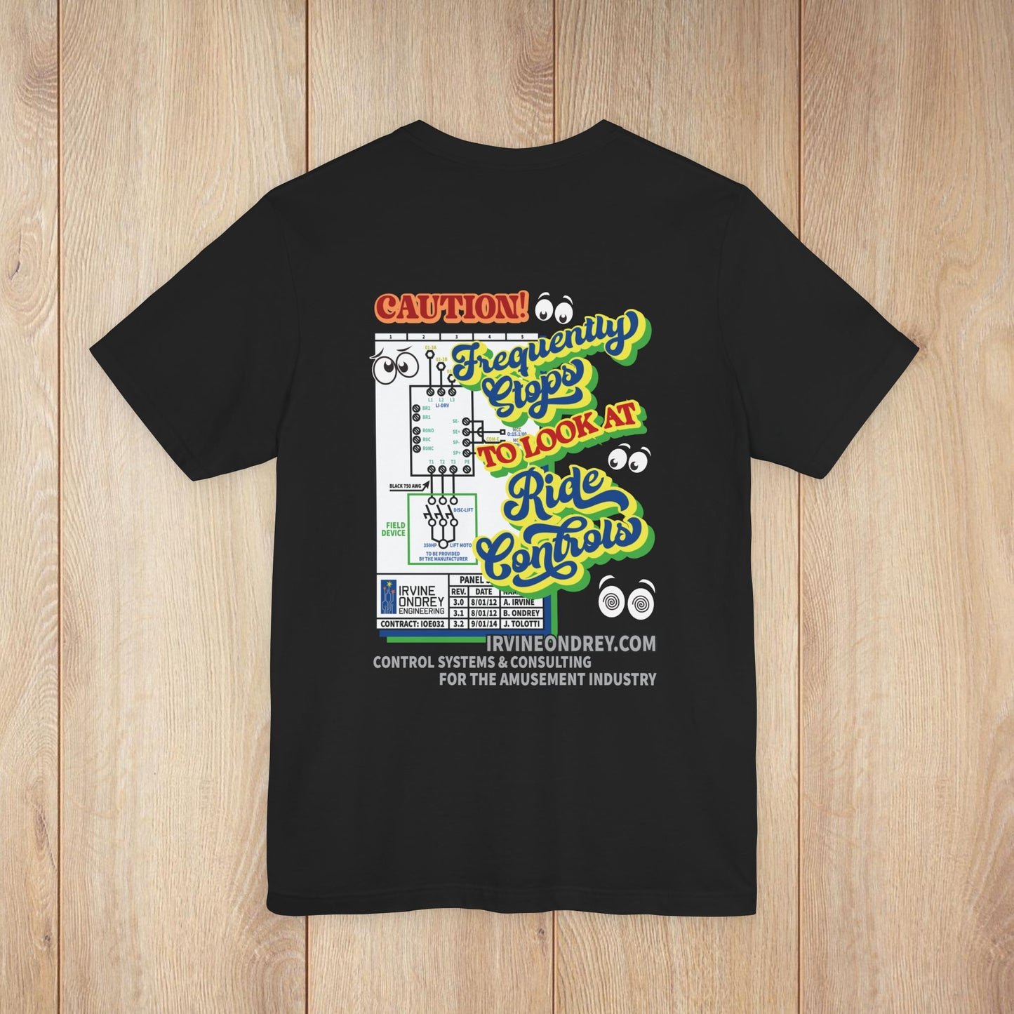 Gotta Look at Controls Tee • Irvine Ondrey Engineering