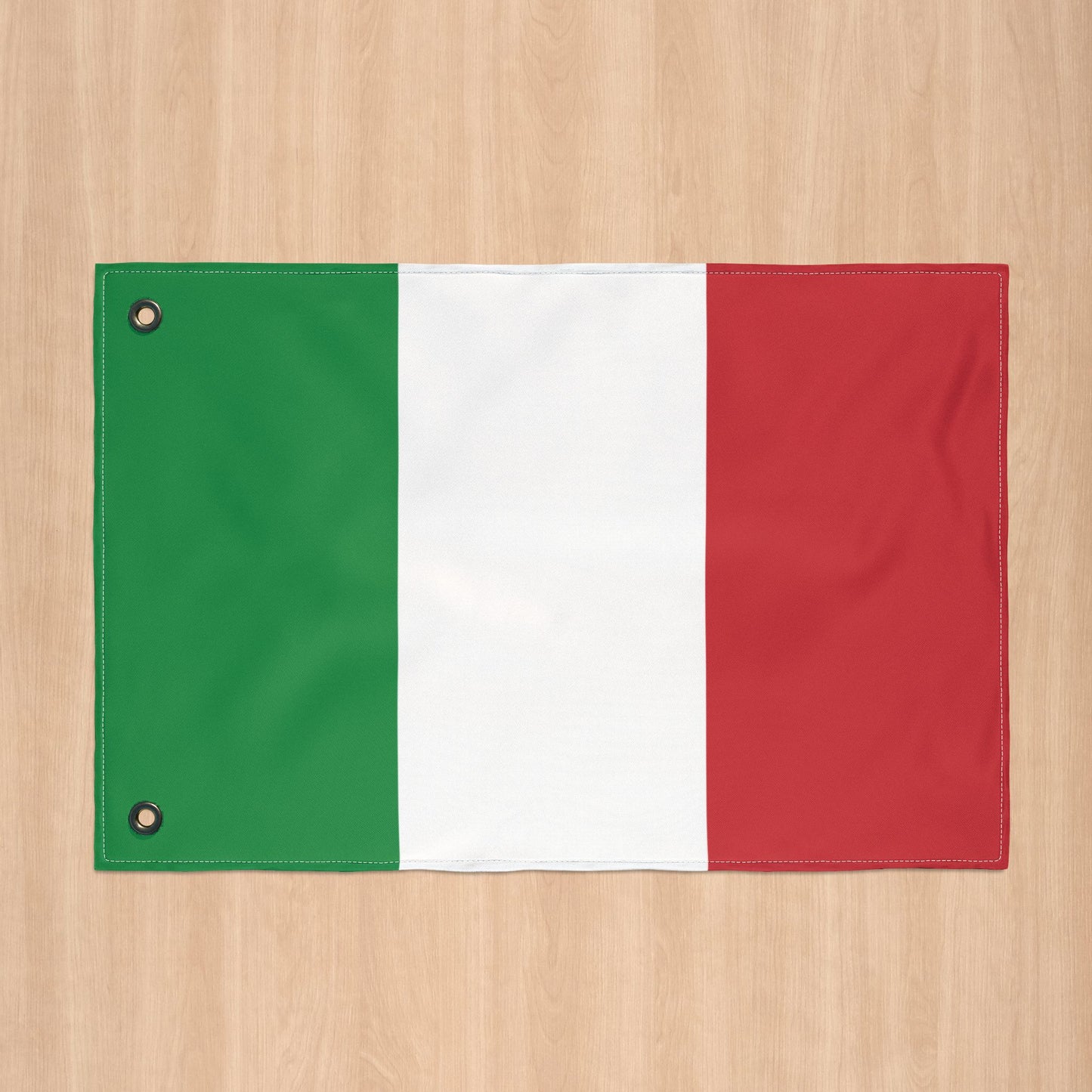 Italy Flag with Grommets