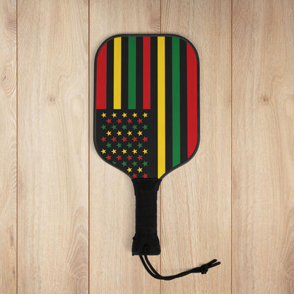 Juneteenth U.S.A. Flag Pickleball Kit