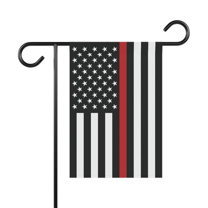 USA Thin Red Line American Flag Garden Flag Banner