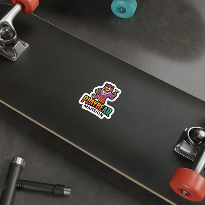 Playful Bear Die-Cut Stickers