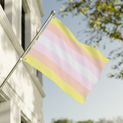 30'' × 40'' Pangender Pride Flag with Grommets