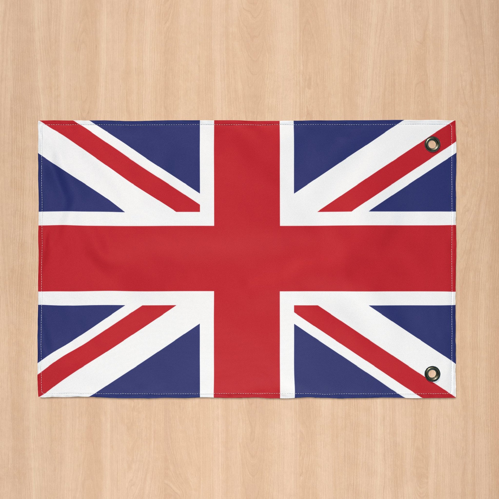 United Kingdom Flag with Grommets