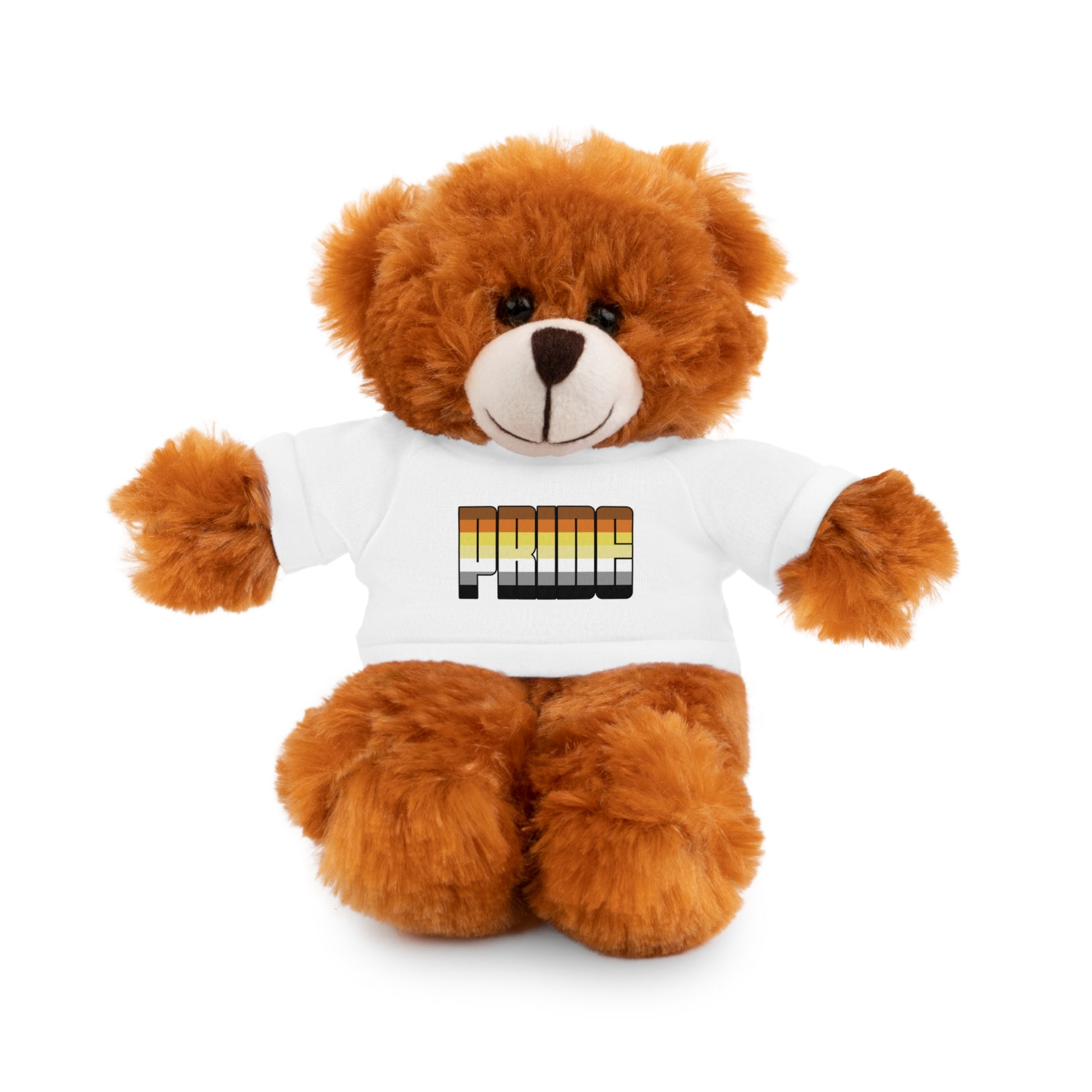 Bear Pride Stuffed Animal with Shirt