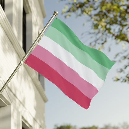 30'' × 40'' Abrosexual Double-Sided Pride Flag with Grommets