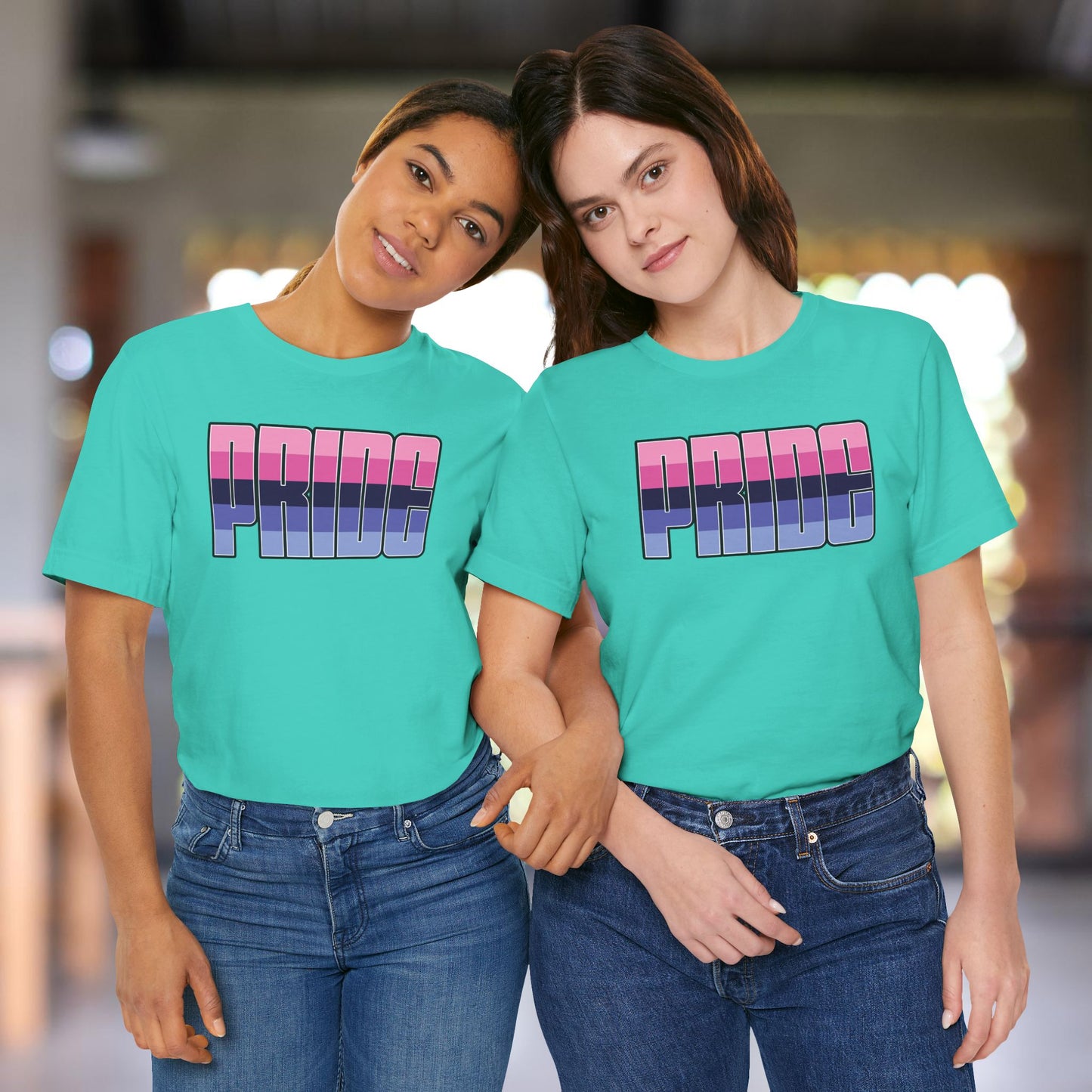 Teal Omnisexual Pride Tee
