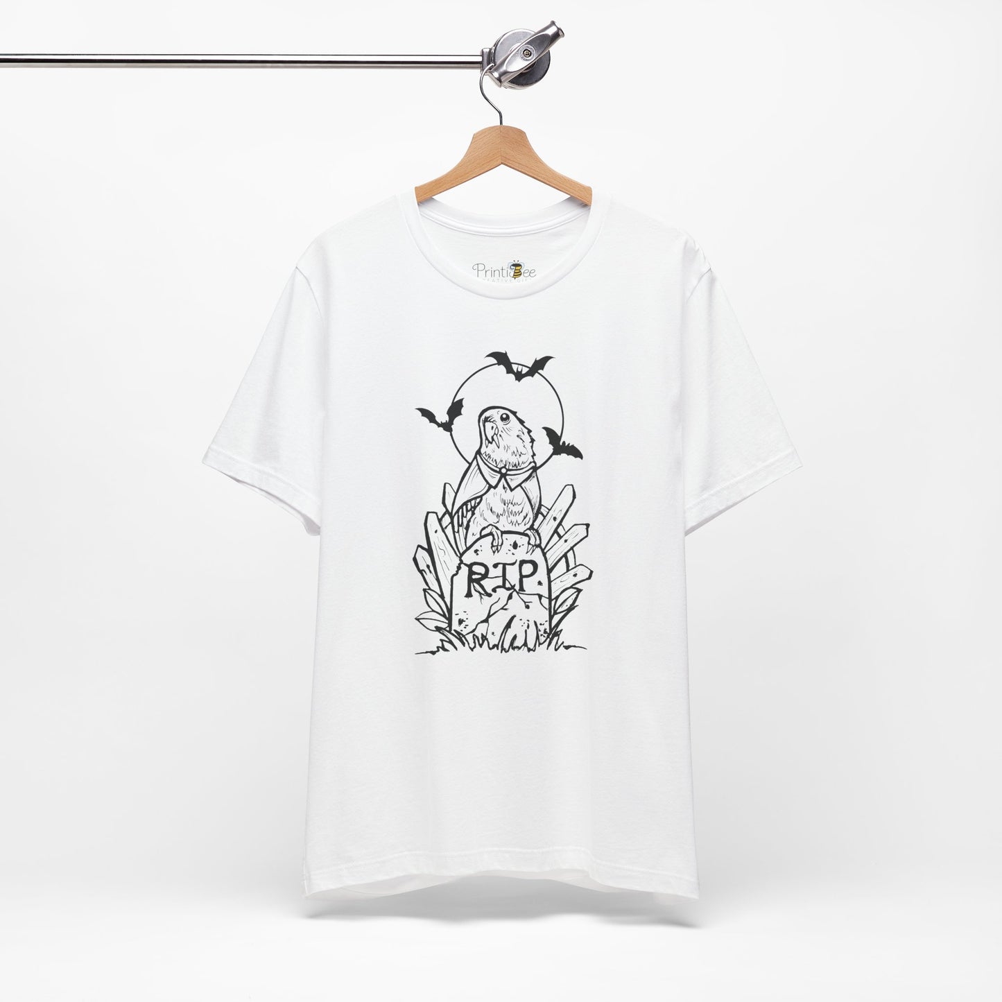 Vampire Lovebird, Line Art Tee