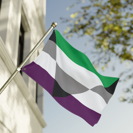 24'' × 36'' Aegorose Pride Flag with Grommets