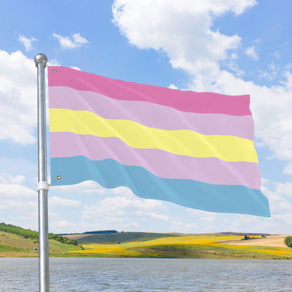 Aporagender Double-Sided Pride Flag with Grommets