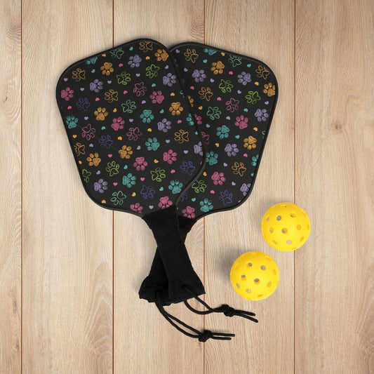 Colorful Paws Pickleball Paddles