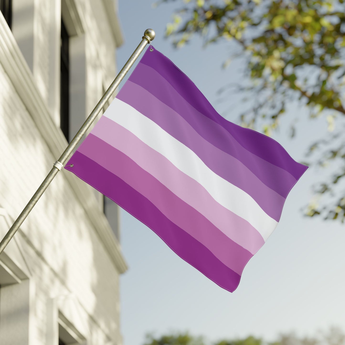 30'' × 40'' Femme Double-Sided Pride Flag with Grommets