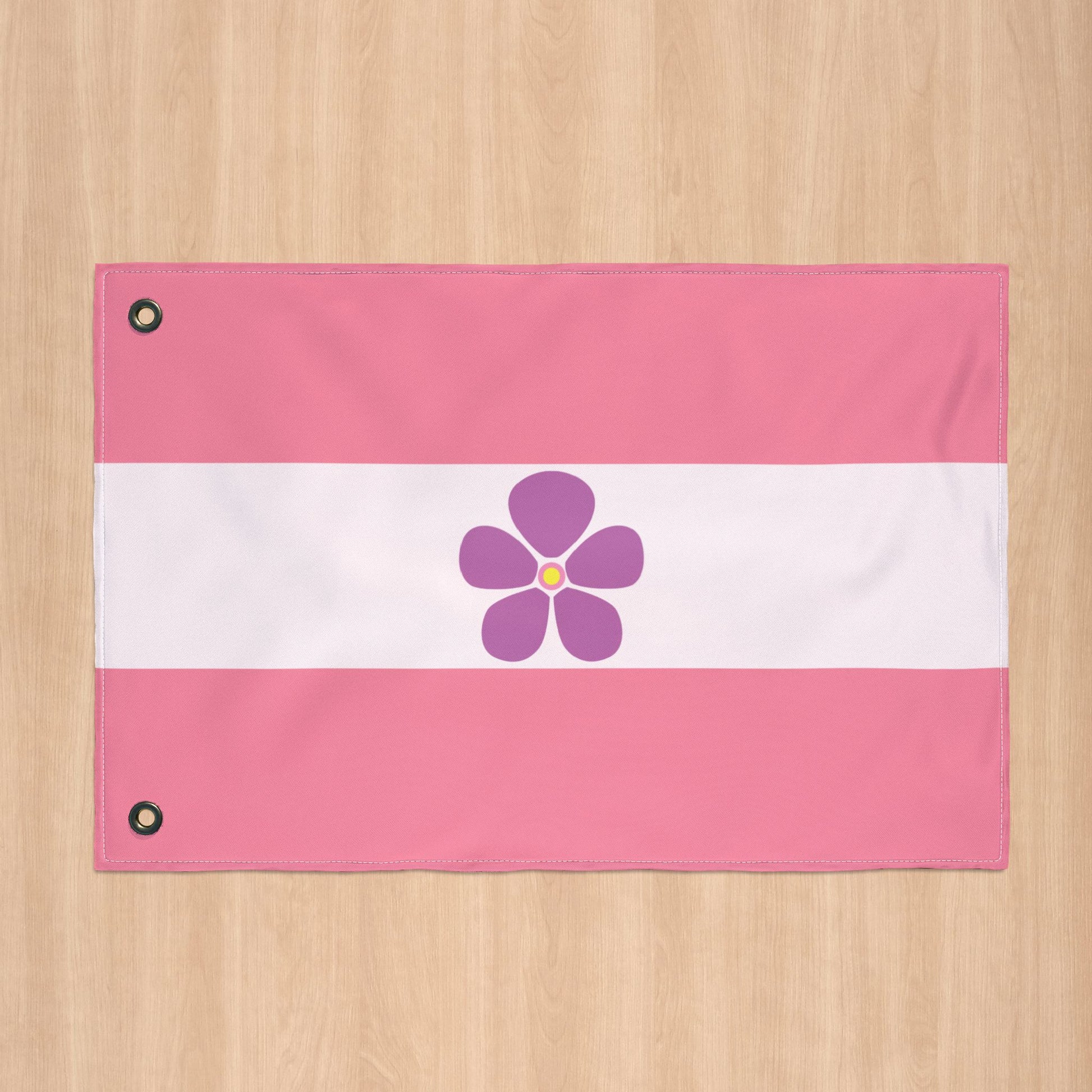 Sapphic Double-Sided Pride Flag with Grommets