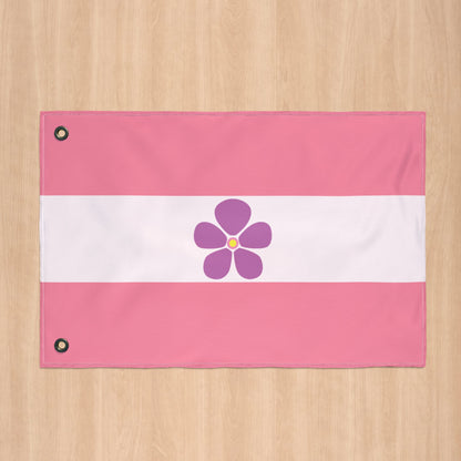 Sapphic Double-Sided Pride Flag with Grommets