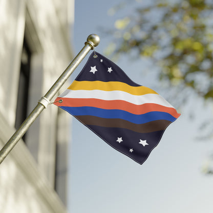 Fat Pride Flag with Grommets